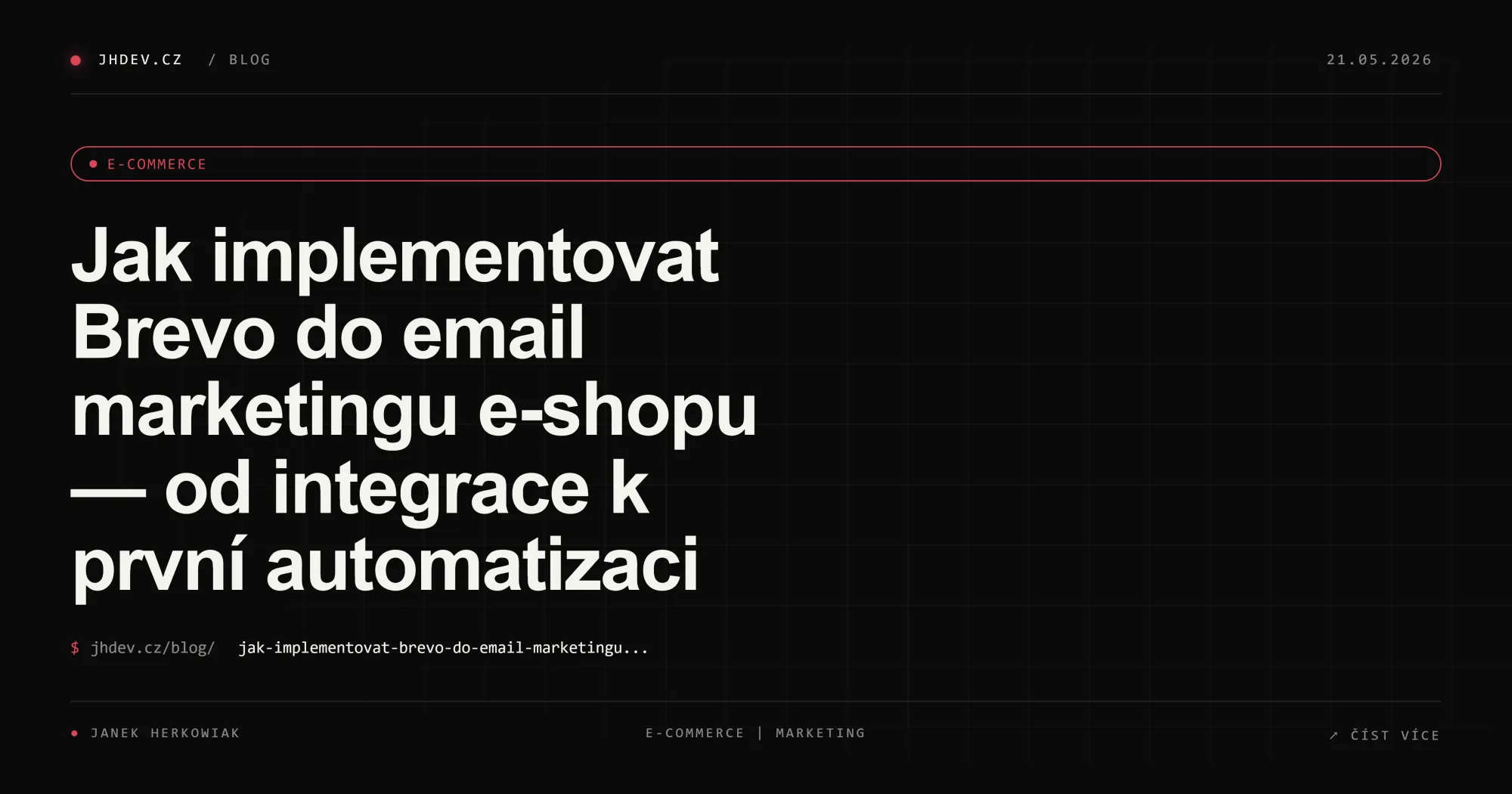 Jak implementovat Brevo do email marketingu e-shopu — od integrace k první automatizaci
