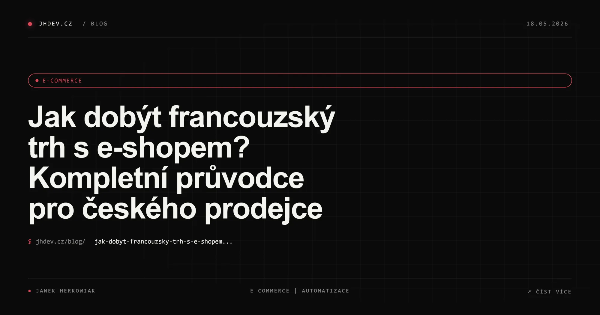 Jak dobýt francouzský trh s e-shopem? Kompletní průvodce pro českého prodejce