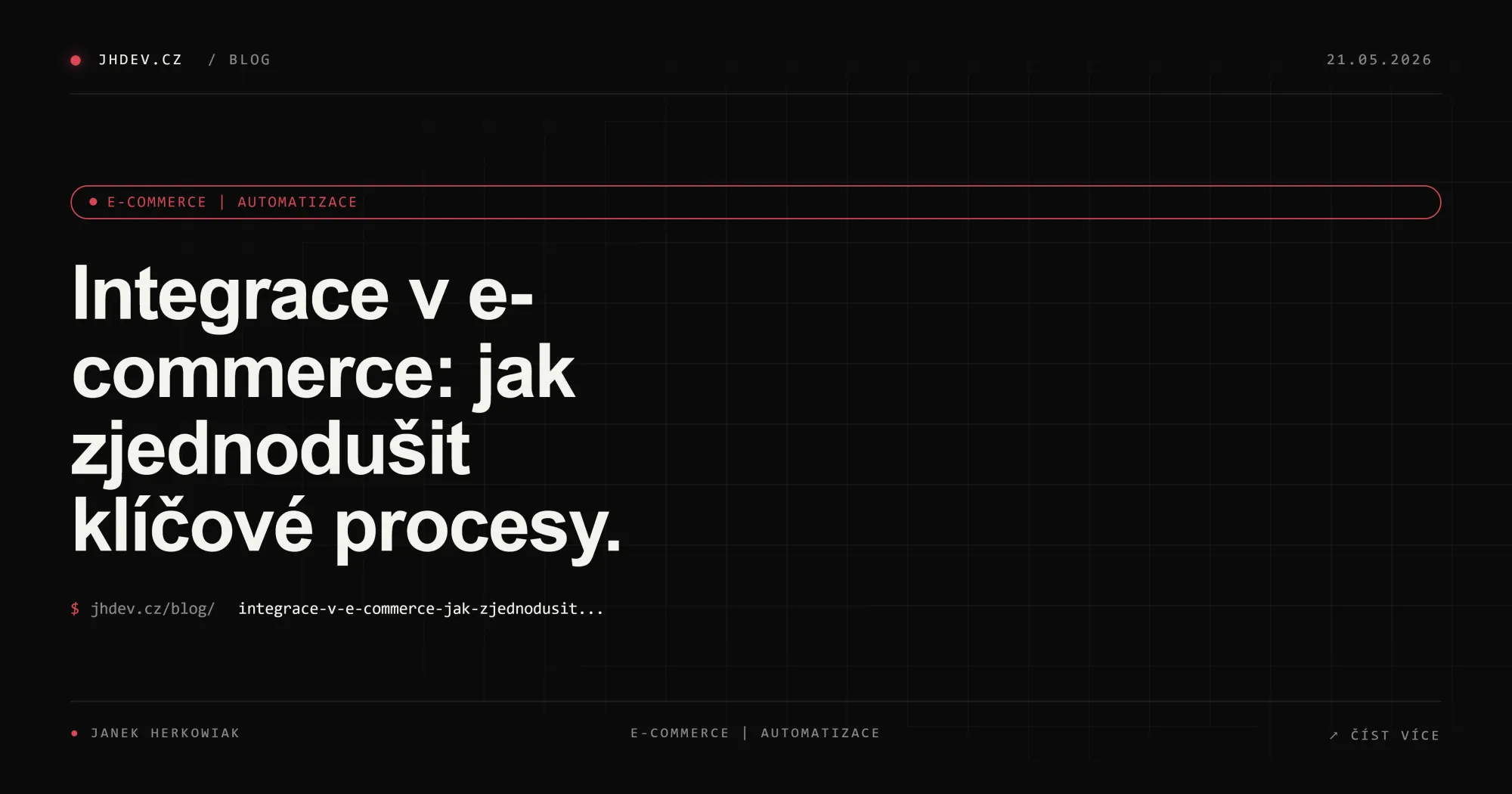 Integrace v e-commerce: jak zjednodušit klíčové procesy.